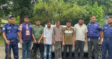 ধামরাইয়ে ডাকাতির প্রস্তুতিকালে ঢাকা-আরিচা মহাসড়ক থেকে আটক ৫