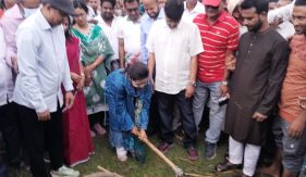 শেরপুরে খাল খনন কর্মসূচির উদ্বোধন করলেন ডাঃ প্রিয়াঙ্কা এমপি