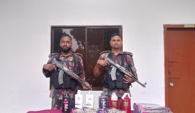যশোর সীমান্তে বিজিবির অভিযান, ২ লাখ টাকার চোরাচালানী মালামাল আটক