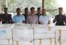 যশোরে বিজিবির অভিযানে বিষাক্ত জেলি পুশ করা ১১ লাখ টাকার চিংড়ি মাছ জব্দ