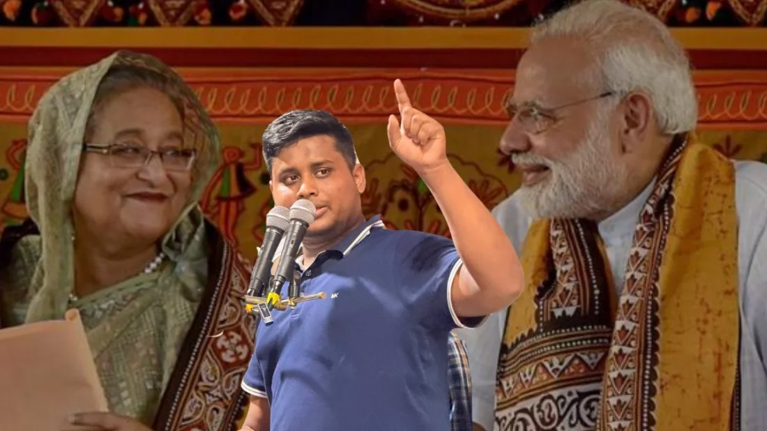 মোদিকে পালাতে হতে পারে, মনে হয় শেখ হাসিনা তাকে নিয়েই দেশে ফিরবেন: হাসনাত আবদুল্লাহ