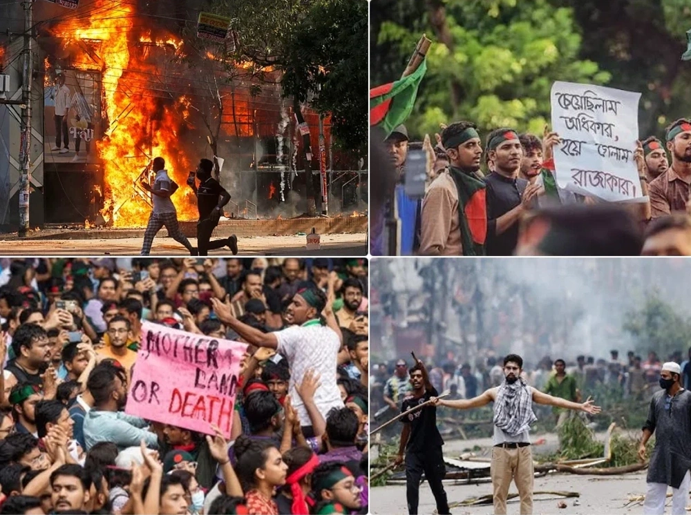 রক্ত, আগুন আর ইন্টারনেট ব্ল্যাকআউটে থমকে গিয়েছিল দেশ