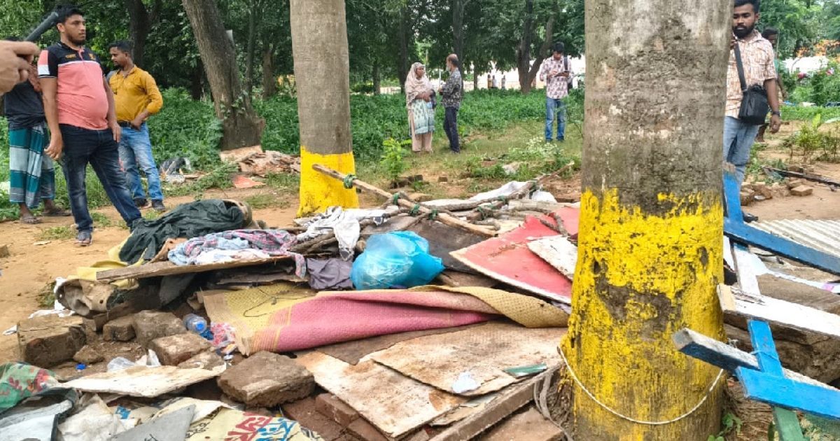 রাজীব শাহের কথিত মসজিদ উচ্ছেদ সোহরাওয়ার্দী উদ্যান থেকে