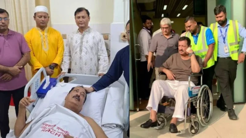 উন্নত চিকিৎসার জন্য ঢাকায় আনা হলো ভূমিমন্ত্রীকে