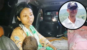 ‘গুলির শব্দ শুনে বের হয়ে দেখি স্বামীর লাশ পড়ে আছে’