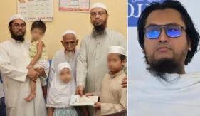 সৌদিতে নিহত আলেমের পরিবারকে ১০ লাখ টাকা দিলেন আহমাদুল্লাহ
