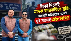 টাকা দিলেই মাদককারবারিকে মুক্তি, এসআই মতিউরের পকেটে দুই মাসেই ৩৮ লাখ!