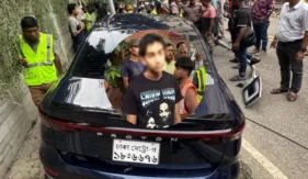বারিধারায় গাড়িচাপায় শ্রমিক নিহতের ঘটনায় সেই কিশোরের জামিন