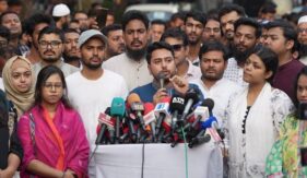 শেখ হাসিনার তিন সংসদকে বিএনপি সরকার অবৈধ ঘোষণা করেনি: নাহিদ ইসলাম