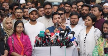 শেখ হাসিনার তিন সংসদকে বিএনপি সরকার অবৈধ ঘোষণা করেনি: নাহিদ ইসলাম